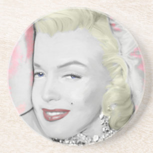 Dessous De Verre En Grès Diamants