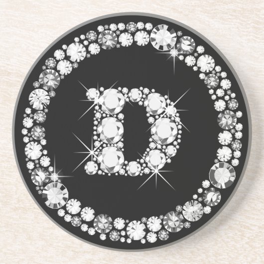 Dessous De Verre En Grès Diamond infinity (Devant)