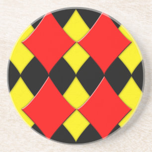 Dessous De Verre En Grès Diamonds