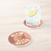 Dessous De Verre En Grès Dieu vous bénisse - Impression spirituelle inspiré (Côté)