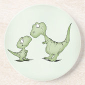 Dessous De Verre En Grès Dinosaure (Devant)