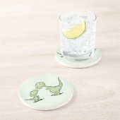 Dessous De Verre En Grès Dinosaure (Côté)