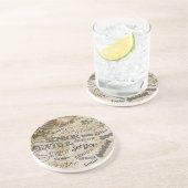 Dessous De Verre En Grès diplôme (Côté)