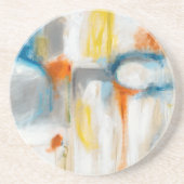 Dessous De Verre En Grès Direction I (Devant)