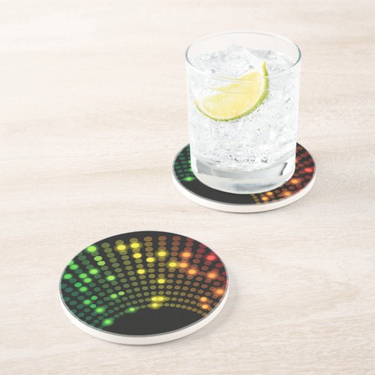 Dessous De Verre En Grès Disco (Côté)