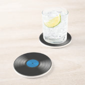 Dessous De Verre En Grès Disque vinyle (Côté)
