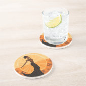 DESSOUS DE VERRE EN GRÈS DIVINE FEMININE #5 (Côté)