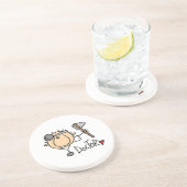 Dessous De Verre En Grès Docteur (Côté)