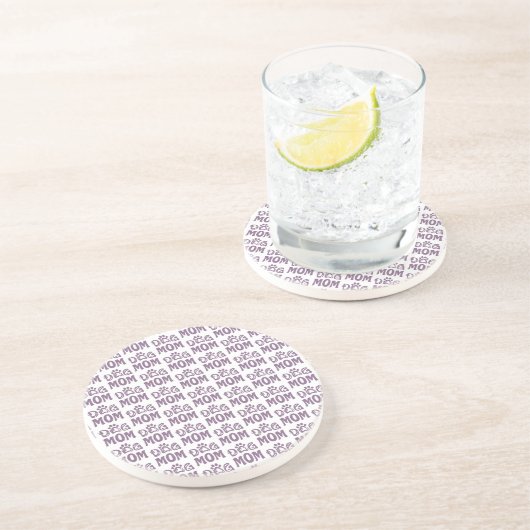 Dessous De Verre En Grès Dog (Côté)