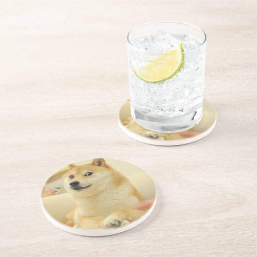 Dessous De Verre En Grès Doge (Côté)