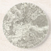 Dessous De Verre En Grès Dole, Auxonne (Devant)