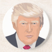 DESSOUS DE VERRE EN GRÈS DONALD TRUMP (Devant)