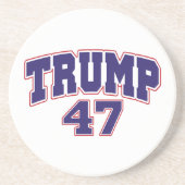 Dessous De Verre En Grès Donald Trump 47 (Devant)