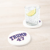Dessous De Verre En Grès Donald Trump 47 (Côté)