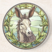 Dessous De Verre En Grès Donkey en verre doux (Devant)