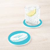 Dessous De Verre En Grès donut sprink (Côté)