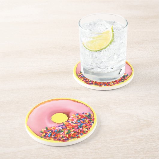DESSOUS DE VERRE EN GRÈS DONUTS 2 (Côté)