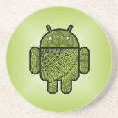 Dessous De Verre En Grès Doodle Pancho pour Android™ (Devant)