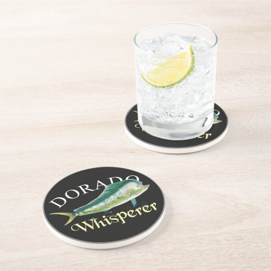 Dessous De Verre En Grès Dorado Whisperer Dark (Côté)