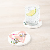 Dessous De Verre En Grès Doves (Côté)