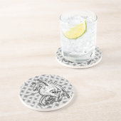 Dessous De Verre En Grès Dragon ailé (Côté)