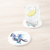 Dessous De Verre En Grès Dragon fire (Côté)