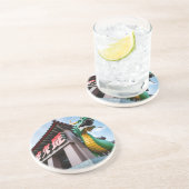 Dessous De Verre En Grès Dragon impérial chinois (Côté)