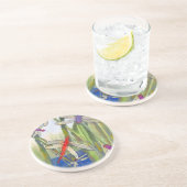 Dessous De Verre En Grès Dragonflies été (Côté)