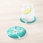 Dessous De Verre En Grès Dragonfly (Côté)