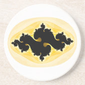 DESSOUS DE VERRE EN GRÈS DRAGONS (Devant)