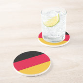 Dessous De Verre En Grès Drapeau allemand (Côté)
