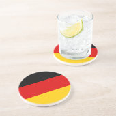 Dessous De Verre En Grès Drapeau allemand (Côté)