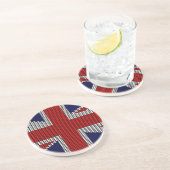 Dessous De Verre En Grès drapeau américain (Côté)
