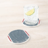 Dessous De Verre En Grès drapeau américain vertical (Côté)