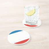 Dessous De Verre En Grès Drapeau de Crimée (Côté)