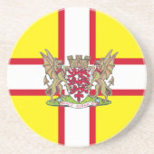 Dessous De Verre En Grès Drapeau de Dorset (Devant)