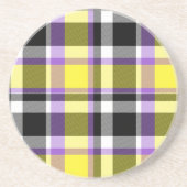 Dessous De Verre En Grès Drapeau de fierté éclectique boho non binaire à ca (Devant)
