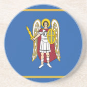 Dessous De Verre En Grès Drapeau de Kiev (Devant)