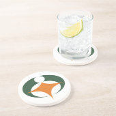 Dessous De Verre En Grès Drapeau de Koga, Shiga, Japon (Côté)