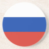 Dessous De Verre En Grès Drapeau de la Russie (Devant)