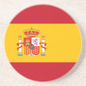 Dessous De Verre En Grès Drapeau de l'Espagne (Devant)