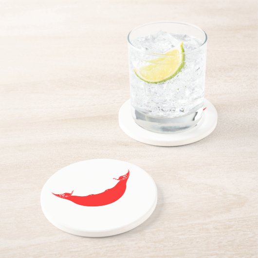 Dessous De Verre En Grès Drapeau de l'île de Pâques (Côté)