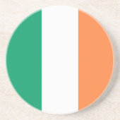Dessous De Verre En Grès Drapeau de l'Irlande (Devant)