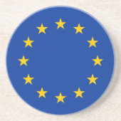 Dessous De Verre En Grès Drapeau de l'Union européenne (Devant)