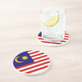 Dessous De Verre En Grès Drapeau de Malaisie (Côté)
