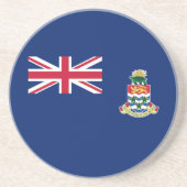 Dessous De Verre En Grès Drapeau des îles Caïmans (Devant)