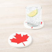 Dessous De Verre En Grès Drapeau du Canada (Côté)