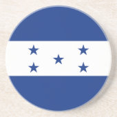 Dessous De Verre En Grès Drapeau du Honduras (Devant)