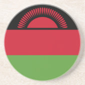 Dessous De Verre En Grès drapeau du Malawi (Devant)