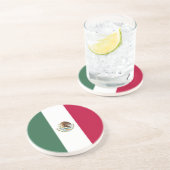 Dessous De Verre En Grès Drapeau du Mexique (Côté)